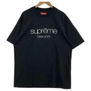 Supreme CLASSIC LOGO Tシャツ 黒