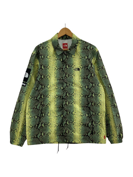 Supreme THE NORTH FACE Snake Coaches Jacket GRN