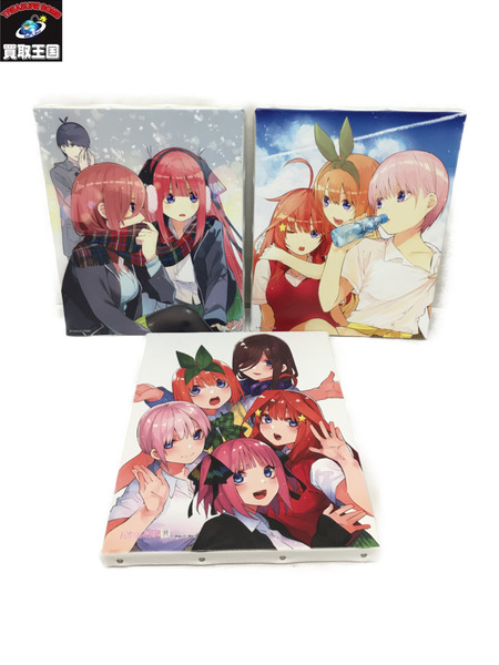 五等分の花嫁展 キャンバスボード 3点セット