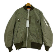 Sacai Nylon Twill Embroidered Patch Blouson 24-03319M オリーブ