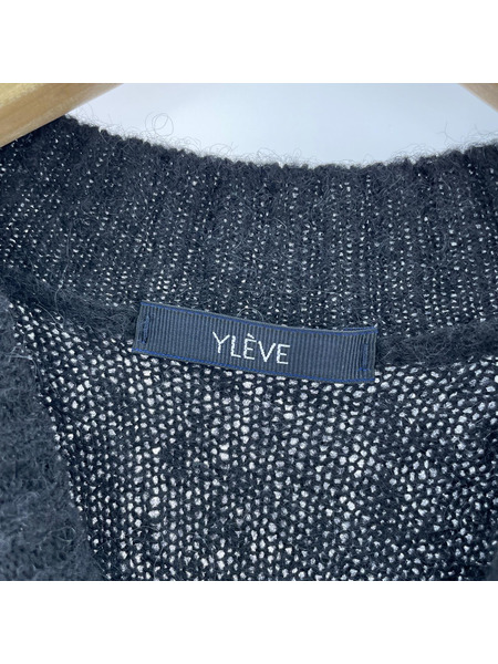 YL?VE  ALPACA KNIT  1 　ブラック