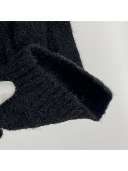YL?VE  ALPACA KNIT  1 　ブラック