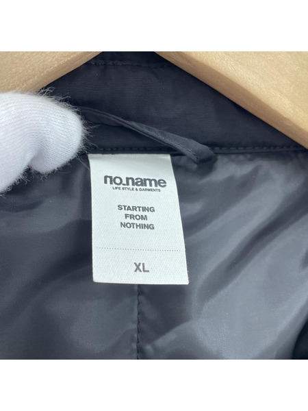 NO NAME ジャケット MA-2 Jacket/BLK (XL)