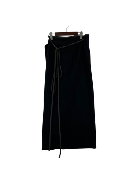 Y's パンツ 11AW ラップスカート 黒 3