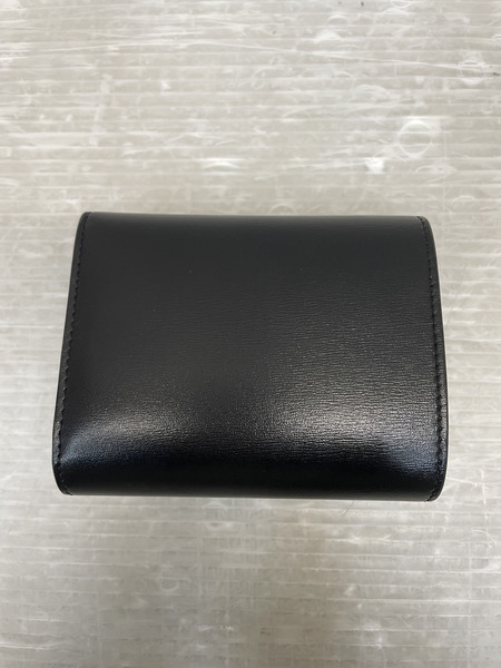 CELINE スモール フラップウォレット トリオンフ シャイニーカーフスキン