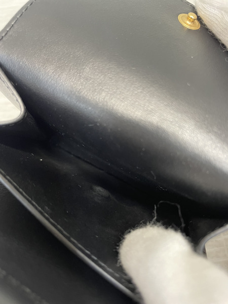 CELINE スモール フラップウォレット トリオンフ シャイニーカーフスキン