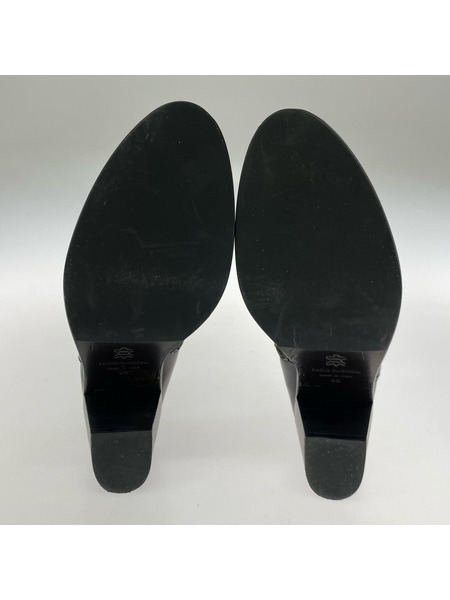 FABIO RUSCONI ブーツ ショートブーツ/ブラック/38