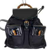 リュックサック・バックパック GUCCI/バンブーバックパック/2058