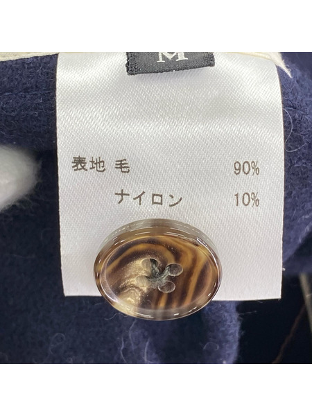 CLASS ウール 4B デザインショートジャケット M 紺