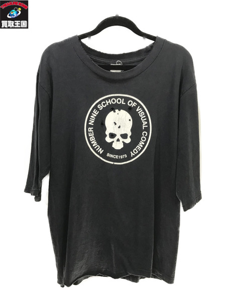 ナンバーナイン 01SS TIME期 オリジナル ドクロTシャツ - Tシャツ 