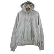 Champion リバースウィーブスウェットプルパーカー(XL)グレー