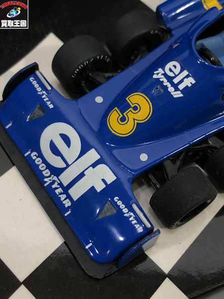 ミニチャンプス 1/43 TYRRELL P34 1976 6-WHEELER J.SCHECKTER