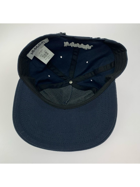 キャップ LIFEMANIA キャップ  紺