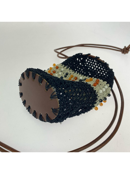 SUGARHILL Knitting Beads Bag SMALL BLACK 25881002