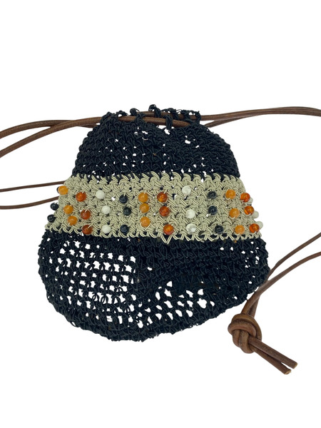 SUGARHILL Knitting Beads Bag SMALL BLACK 25881002