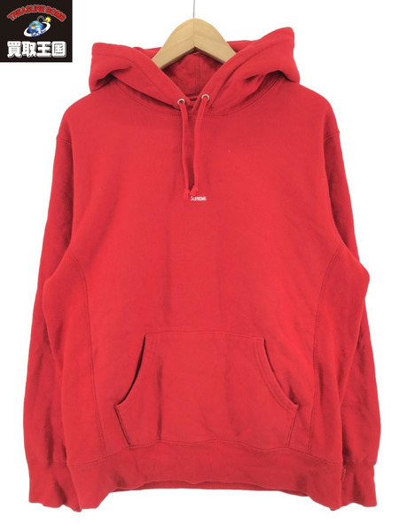 Supreme 19AW Micro Logo Hooded Sweatshirt（M)[値下]