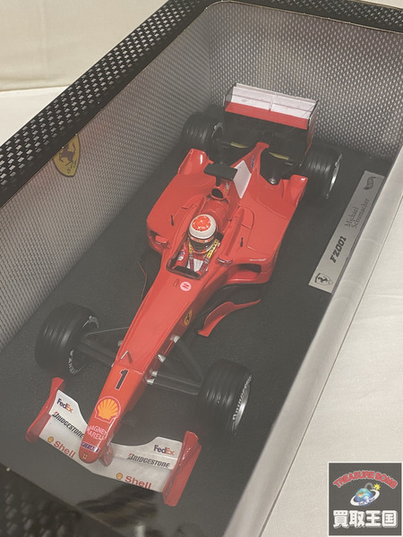 ホットウィール 1/18 F2001 Michael Schumacher