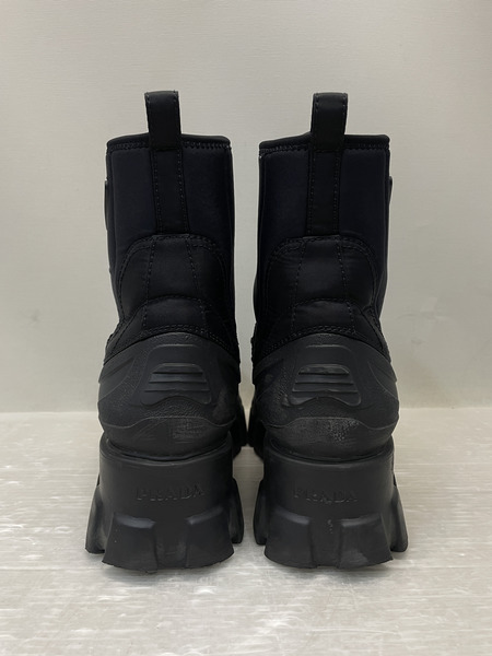 PRADA モノリス Re-Nylon ギャバジン ブーツ