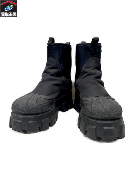 PRADA モノリス Re-Nylon ギャバジン ブーツ