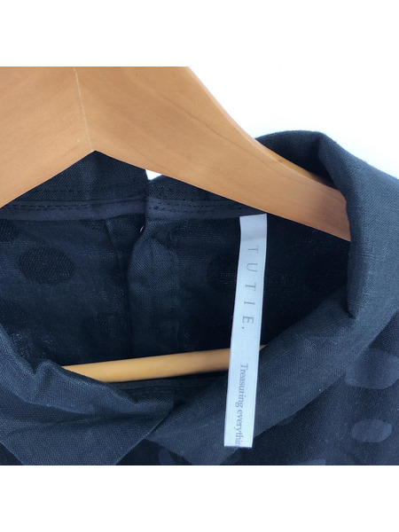 長袖ワンピース TUTIE ドットワンピース[値下]