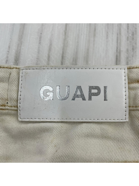パンツ GUAPI ダメージフレアパンツ