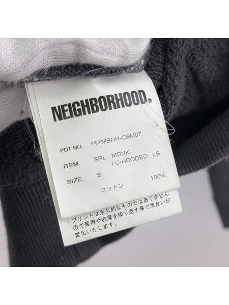 NEIGHBORHOOD SRL.MONK/C-HOODIE.LS