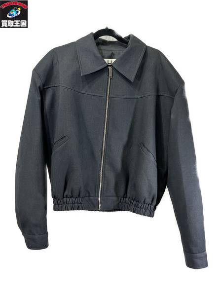 JOHN Black Spread Collar Jacket M