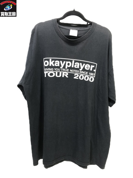 00s　THE ROOTS OAKYPLAYER.TOUR T SHIRTS/XL/USA製/黒