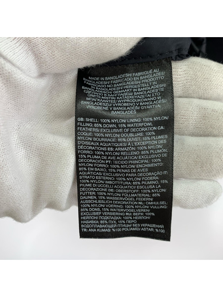 THE NORTH FACE ダウンジャケット RETRO NUPTSE JACKET 黒 (M)