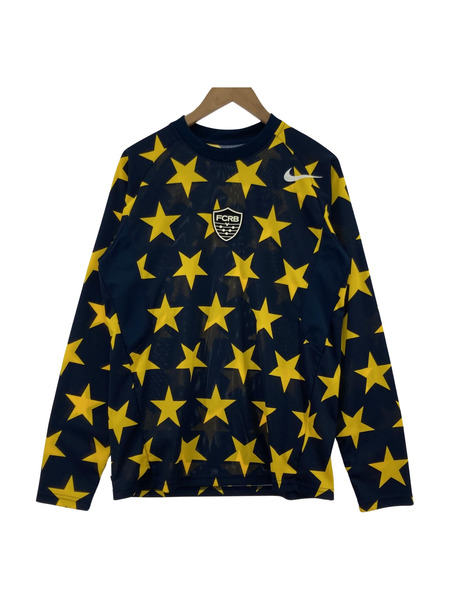 F.C.R.B.×NIKE L/S スターメッシュTee S[値下]