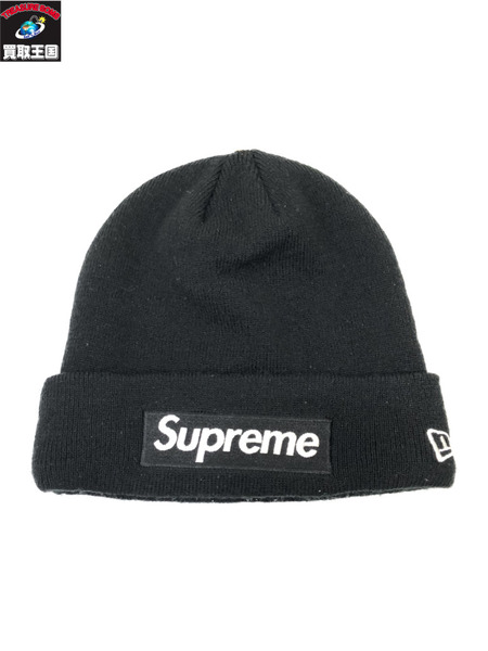 Supreme NEW ERA　ビーニー/BLK/16AW/黒/シュプリーム