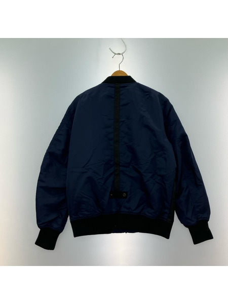 DIESEL バイカラーMA-1 フライトジャケット (S)