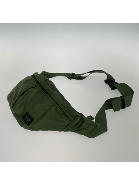 PORTER TANKER ボディバッグ セージグリーン