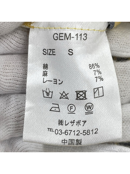 la peau de gem. 長袖ワンピース la peau de gem L/Sストライプワンピース