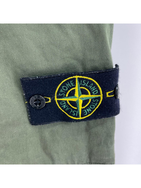 STONE ISLAND パンツ ガーメントダイ シャーリング テーパード ジョガー パンツ
