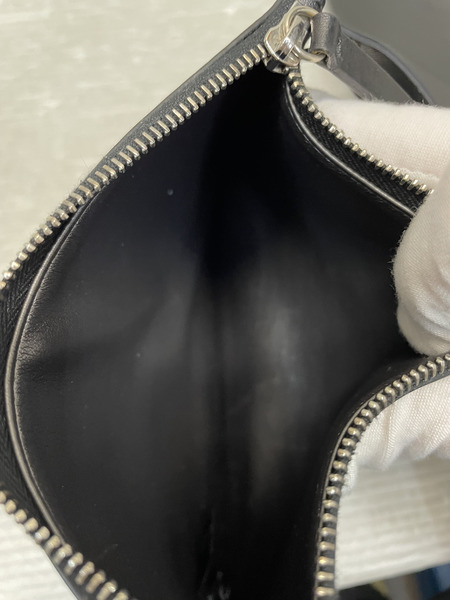 AESTHER EKME ミディアムレザーショルダーバッグ 黒