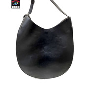 AESTHER EKME ミディアムレザーショルダーバッグ 黒