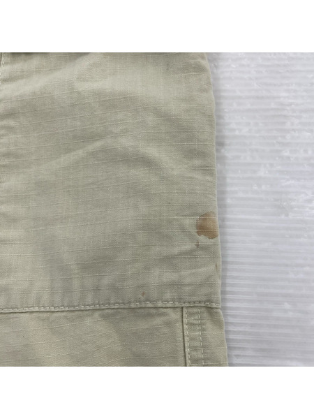 STUSSY パンツ 90s頃 USA製  リップストップ カーゴパンツ (W30) ベージュ