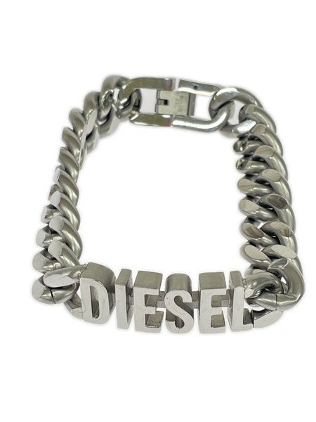 DIESEL ブレスレット・バングル ロゴ チェーン