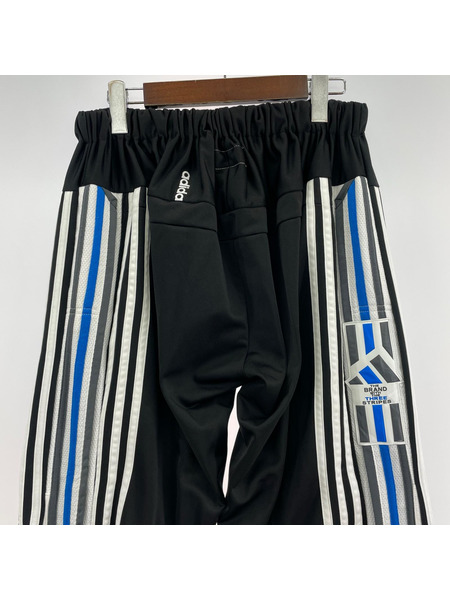 DISCOVERED パンツ Adidas 再構築 パンツ 黒