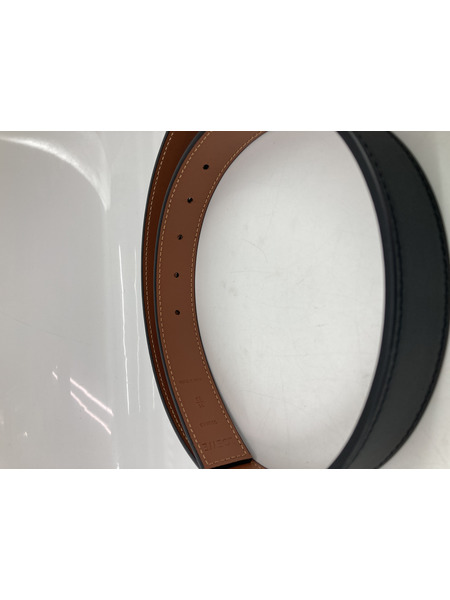 ロエベ　リバーシブル アナグラム ベルト（スムースカーフ）[値下]