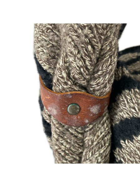 KAPITAL ショルダーバッグ スナフキン ニット ネイティブ