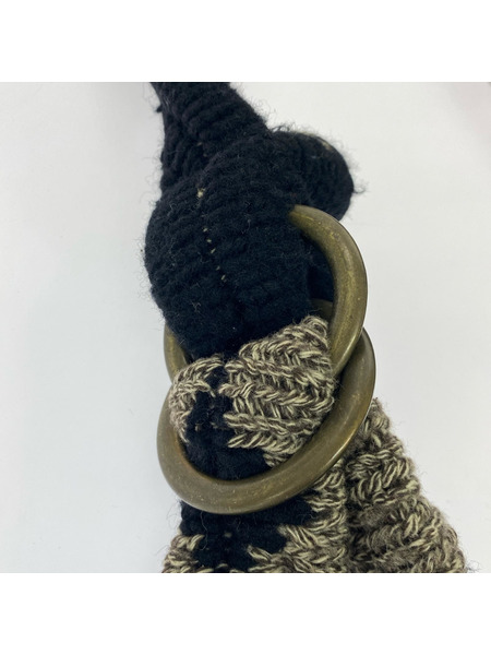 KAPITAL ショルダーバッグ スナフキン ニット ネイティブ