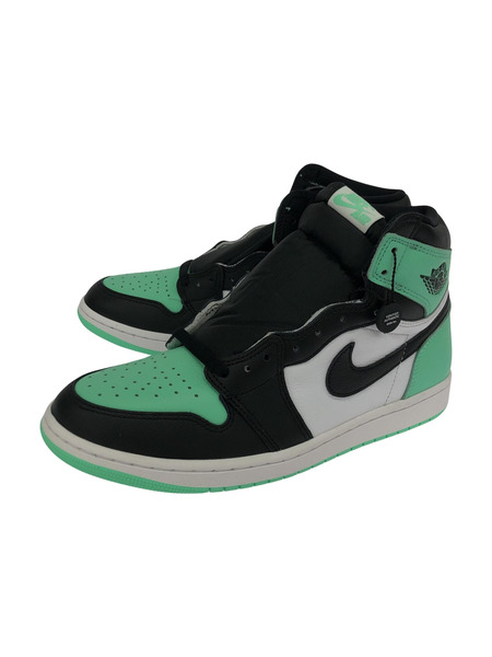 NIKE DZ5485-130 Air Jordan 1 High OG Green Glow (28.5)[値下]