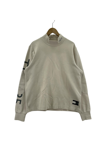 TOMMY HILFIGER モックネック スウェット WHT (L)