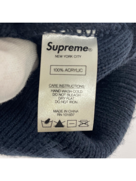 Supreme 19aw Chenille Stripe Beanie ニット帽