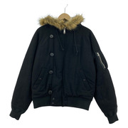 Supreme  WOOL N-2B JACKET ダウンジャケット BLK