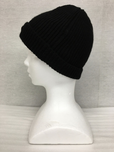 PRADA　ウール＆カシミヤ/トライアングルビーニー/UMD489