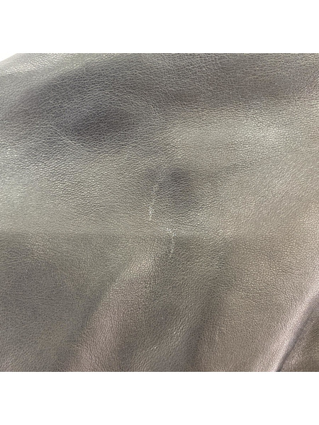 SERAPHIN ラムレザー シングル ジャケット 48 黒[値下]