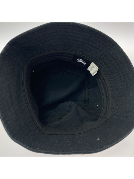 STUSSY ハット 黒